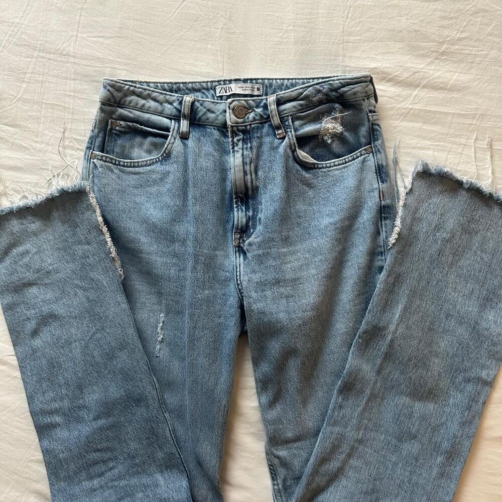 Zara Women's Blue Jeans